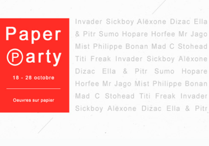 Paper Party Paris - Group Exhibition