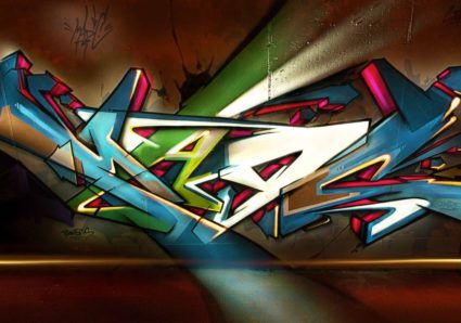 Lightbrush Graffiti Photography