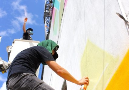 Osaka´s biggest Mural project grows