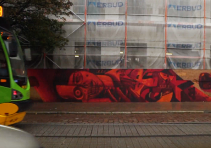 CRUZE painting in Poznan x WRONGSIDESHOP.PL