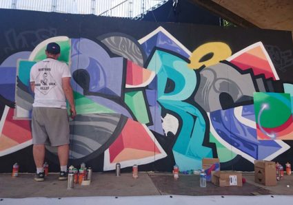 Graffiti Art at FISE 2017