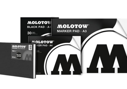 MOLOTOW™ Blackbooks and Artpads