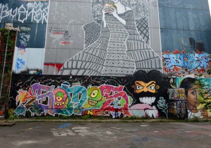 Street Art takes over Berlin Teufelsberg...again!