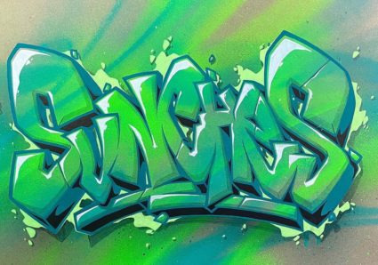 FLUO GREEN SUNCHES x ONE4ALL x MOLOTOW PREMIUM