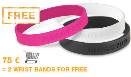 MOLOTOW™ WRIST BAND for FREE