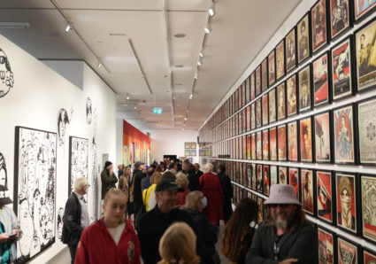 WONDERWALLS Art Exhibit in Dusseldorf, Germany