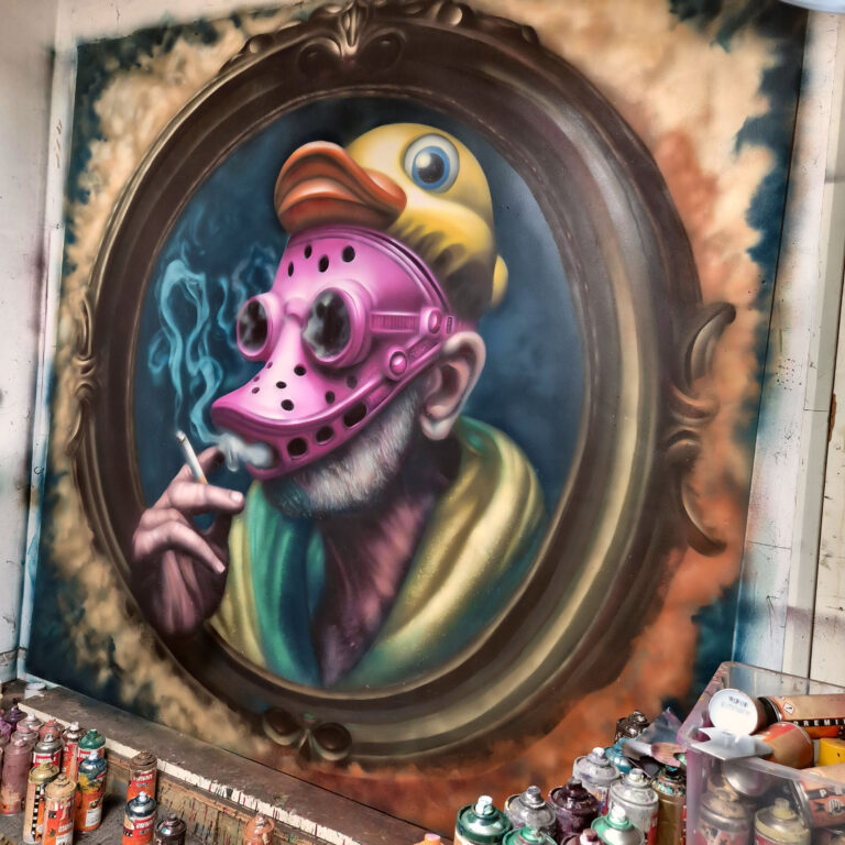 Duck Croc cans studio