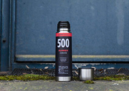 BACK IN STOCK: The MOLOTOW Thermos Bottle in Iconic BURNER Style