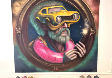 New surreal portrait by REPLETE ART