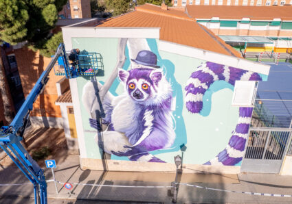 Kalouf’s Final Wall in Madrid — Ring-Tailed Lemur