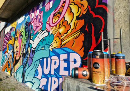 LOVE RULES EVERYTHING AROUND ME x BUST ART