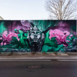 The Winter Tradition Graffiti Wall 2025 in Chemnitz, Germany