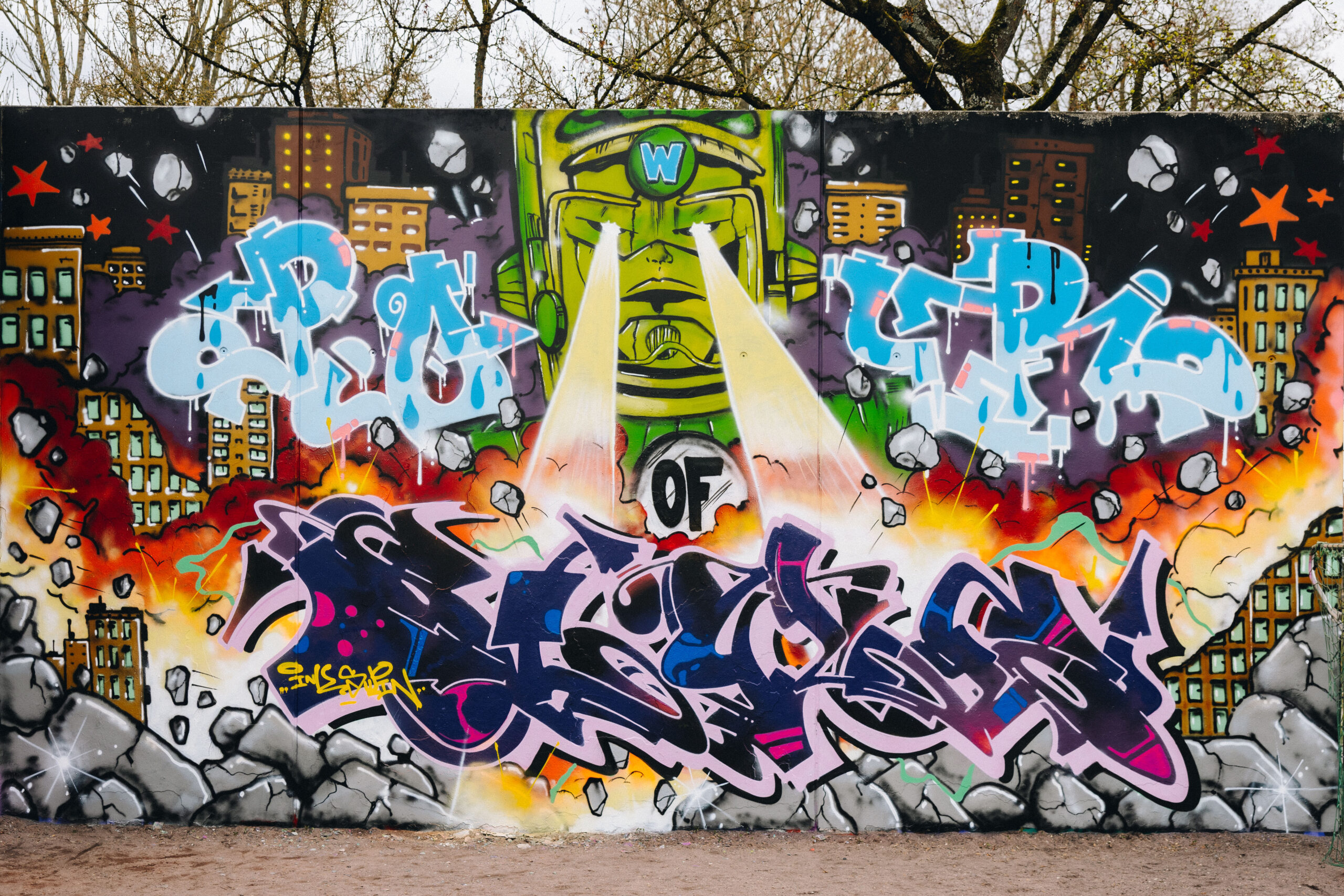 POWER OF STYLE x INKSULIN CREW x FLAME ORANGE